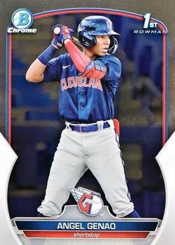 Angel Genao 2023 Bowman - Chrome Prospects Baseball #BCP-140 Sports Card