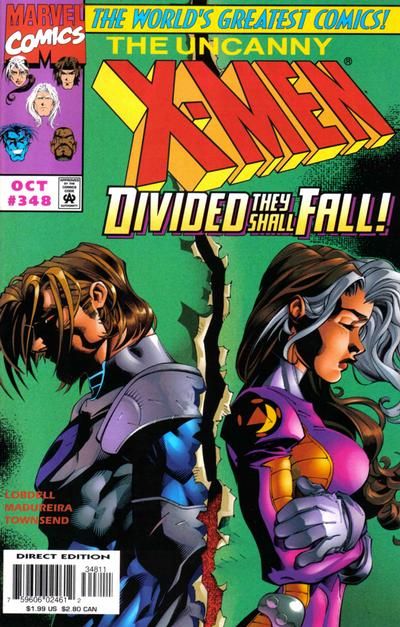 Uncanny X-Men #348 Comic