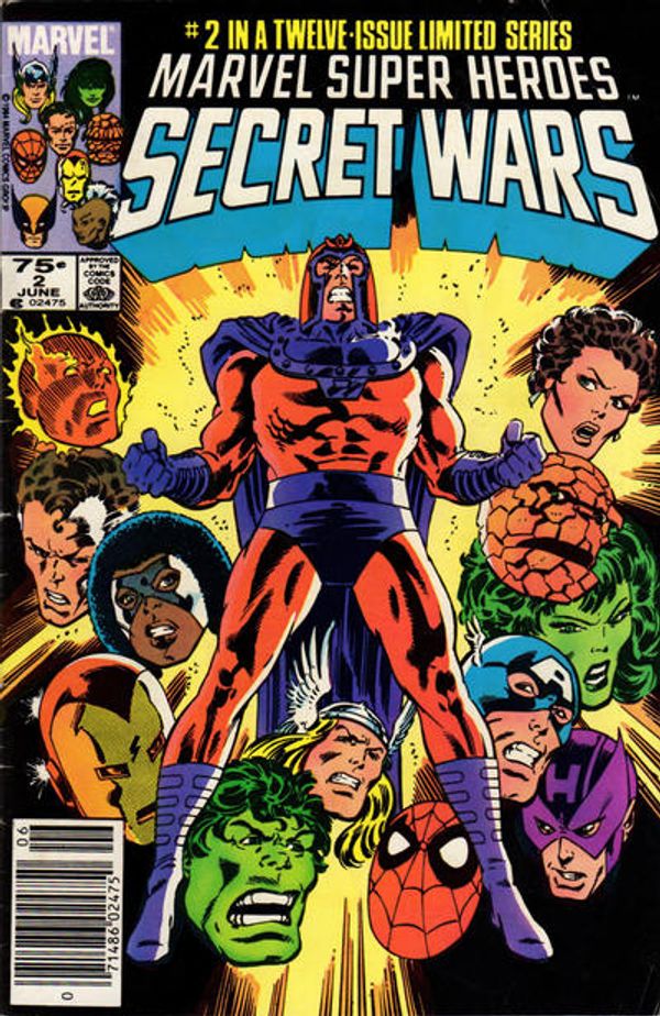 Marvel Super-Heroes Secret Wars #2 (Newsstand Edition)