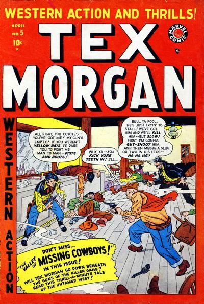 Tex Morgan #5 Comic