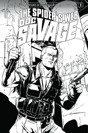 Doc Savage Spiders Web #1 (Cover E 20 Copy Laming B&amp;amp;w Inc)