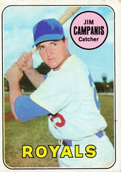 Jim Campanis 1969 Topps #396 Sports Card