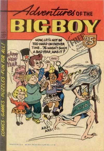 Adventures of Big Boy #237 Comic