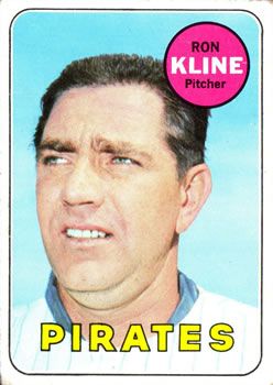 Ron Kline 1969 Topps #243 Sports Card