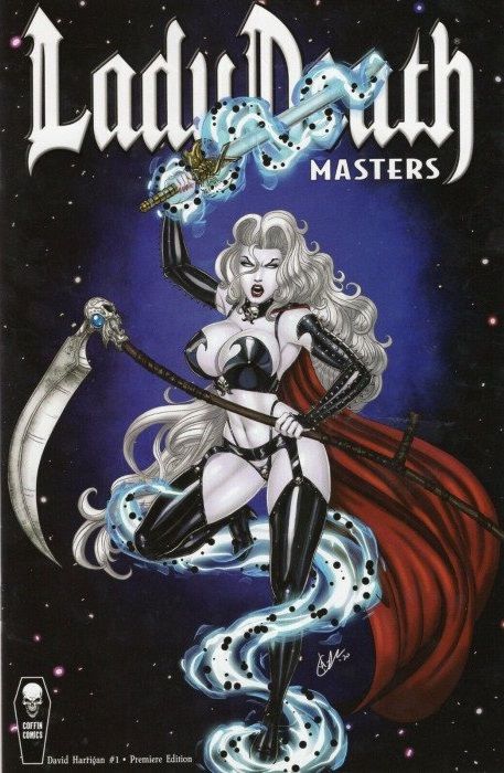Lady Death Masters #1 (David Harrigan Premiere Edition) Comic