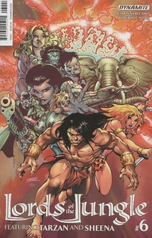 Lords of the Jungle #6 (Cover B Castro)