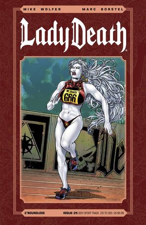 Lady Death  #25 (Sexy Sport Track Cover)