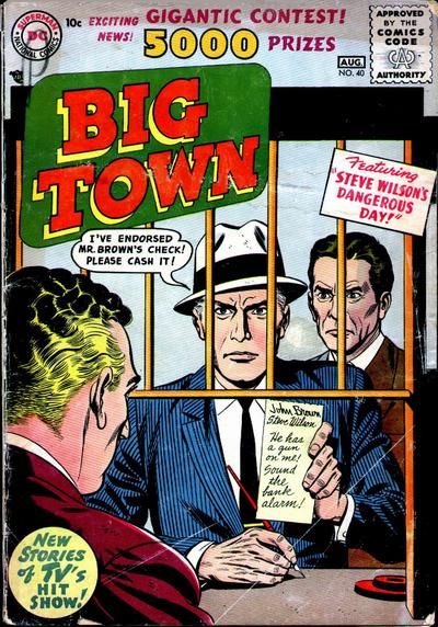 Big Town #40 Comic