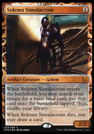 Solemn Simulacrum (Kaladesh Inventions) Trading Card