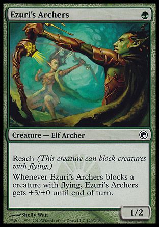 Ezuri's Archers (Scars of Mirrodin) Trading Card