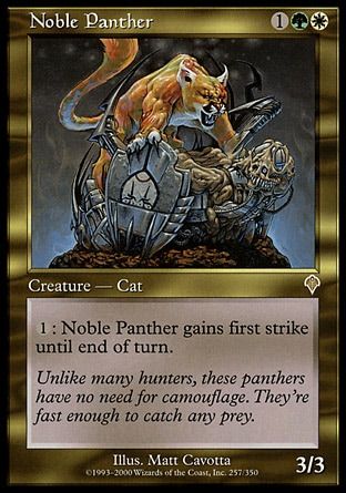 Noble Panther (Invasion) Trading Card