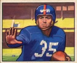 Gene Roberts 1950 Bowman #141 Sports Card