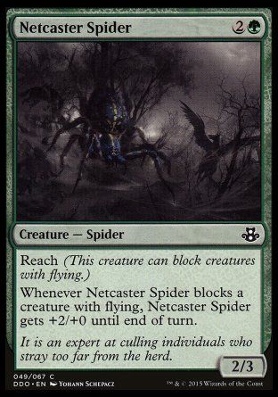 Netcaster Spider (Elspeth vs. Kiora) Trading Card