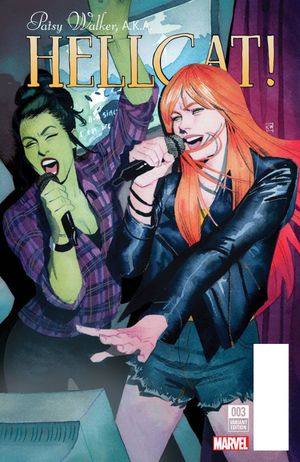 Patsy Walker, A.K.A. Hellcat #3 (Wada Variant)