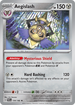 Aegislash (134/182) - Paradox Rift