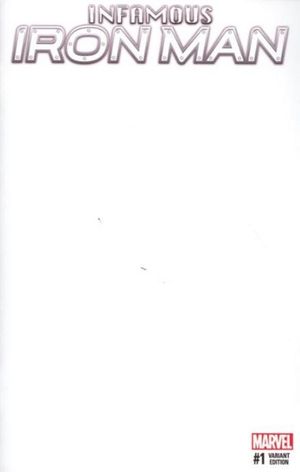Infamous Iron Man #1 (Blank Variant)