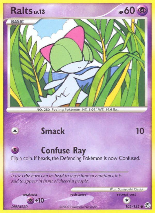 Ralts (102/132) - Secret Wonders Pokémon Card