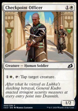 Checkpoint Officer (Ikoria Lair of Behemoths) Trading Card