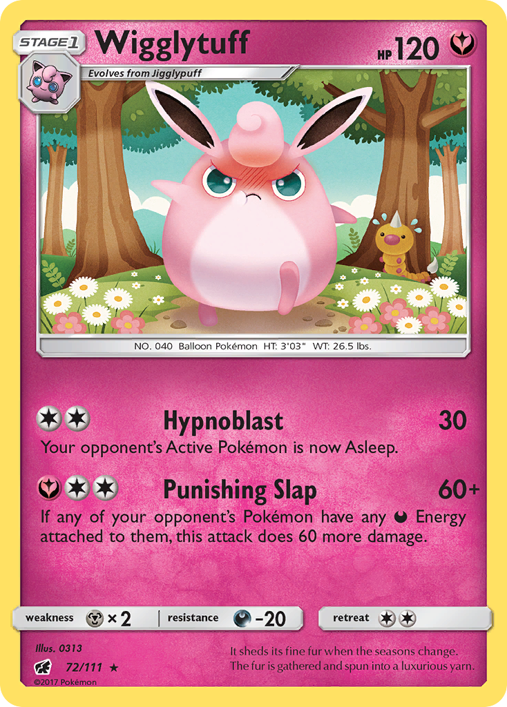 Wigglytuff (72/111) - Crimson Invasion Pokémon Card