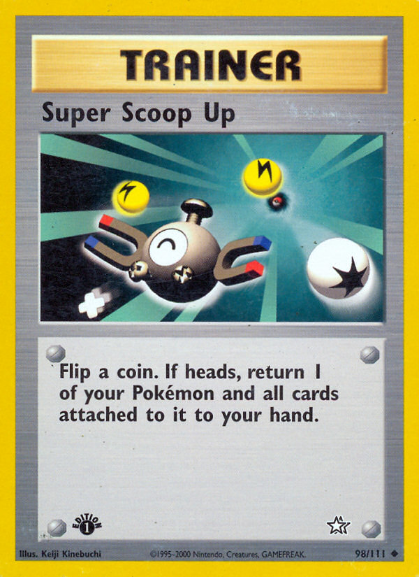 Super Scoop Up (Trainer) (98/111) - Neo Genesis Pokémon Card