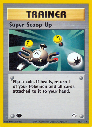 Super Scoop Up (Trainer) (98/111) - Neo Genesis (1st Edition)