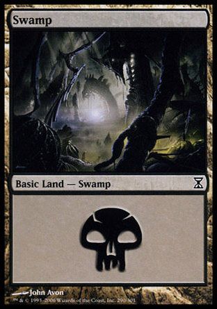 Swamp (Time Spiral) Trading Card