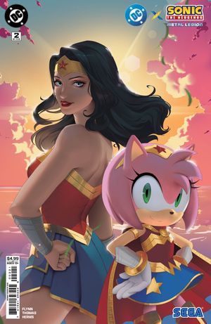 DC X Sonic The Hedgehog The Metal Legion #2 (Cvr B R1c0 Card Stock Variant)