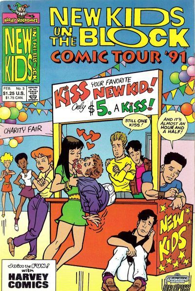 New Kids On The Block Comics Tour '90/91 #3 Comic