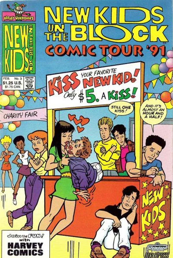 New Kids On The Block Comics Tour '90/91 #3