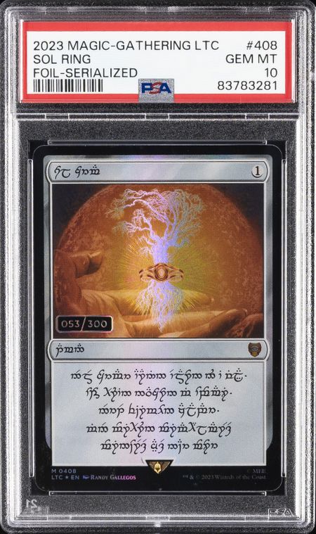 Sol Ring (Elven) (The Lord of the Rings - Serialized)