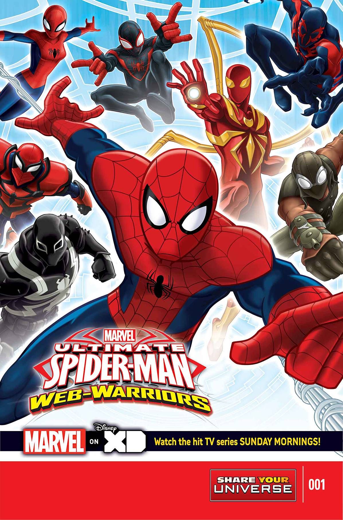 Marvel Universe Ult Spider-man Web Warriors #1 Comic