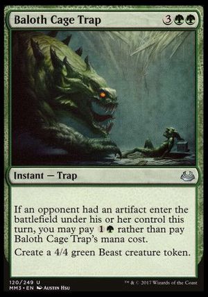 Baloth Cage Trap (Modern Masters 2017)