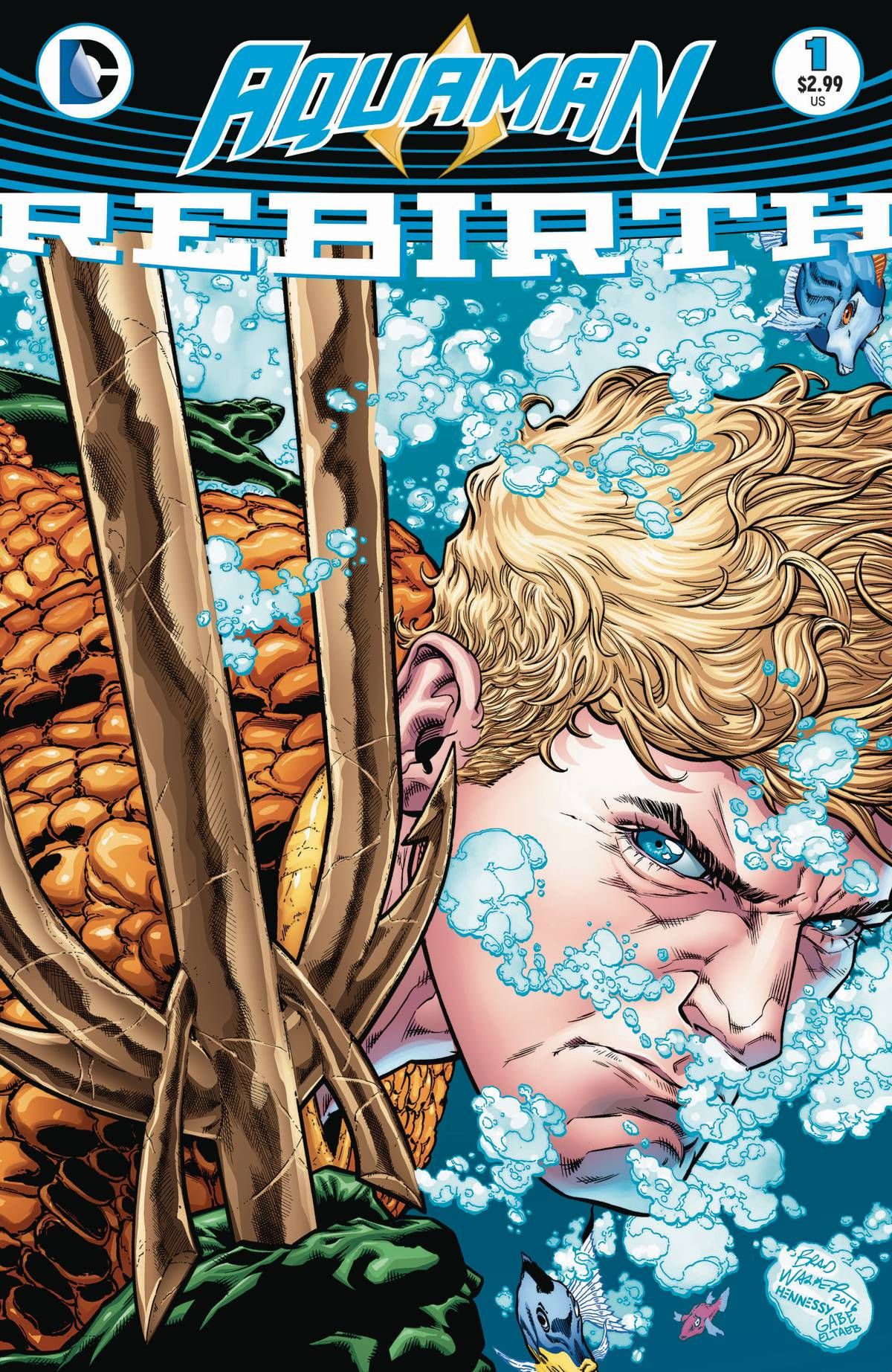 Aquaman: Rebirth #1 Comic