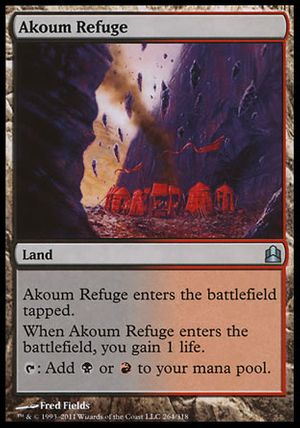 Akoum Refuge (MTG Commander)