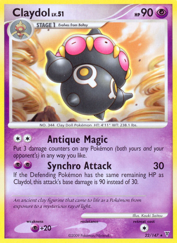 Claydol (22/147) - Supreme Victors Pokémon Card