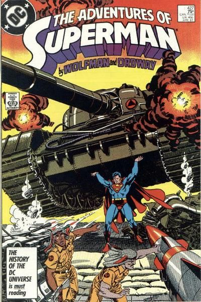 Adventures of Superman #427 Comic