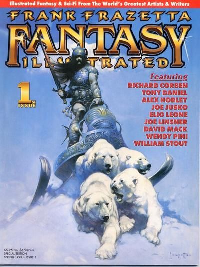 Frank Frazetta Fantasy Illustrated #1 Comic