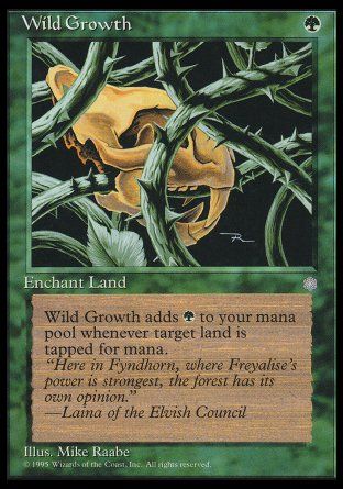 Wild Growth (Ice Age) Trading Card