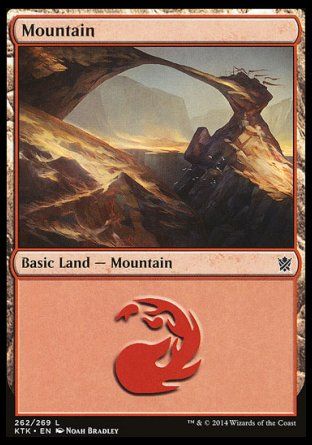 Mountain (Khans of Tarkir) Trading Card