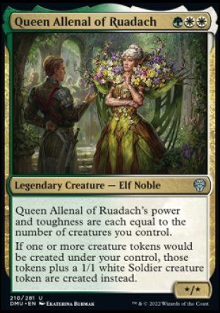 Queen Allenal of Ruadach (Dominaria United) Trading Card