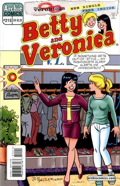 Betty and Veronica #215 Comic