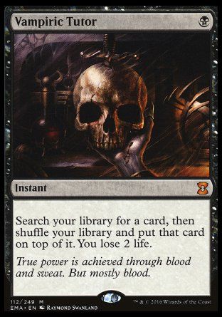 Vampiric Tutor (Eternal Masters) Trading Card