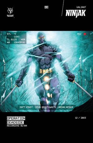 Ninjak #10 (Cover C Hairsine Glow-in-dark (new)