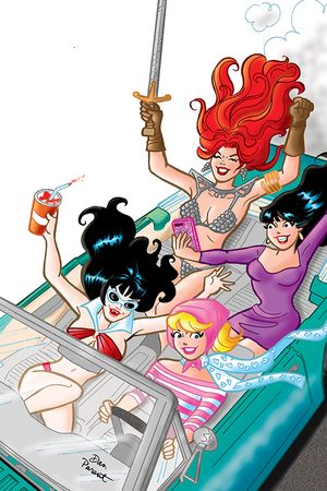Red Sonja and Vampirella Meet Betty and Veronica  #4 (40 Copy Parent Virgin Cover)