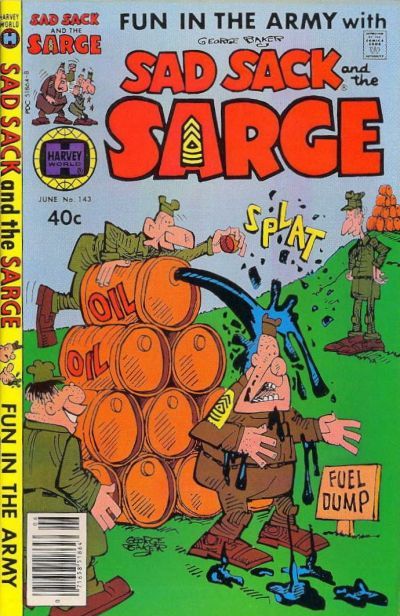 Sad Sack And The Sarge #143 Comic