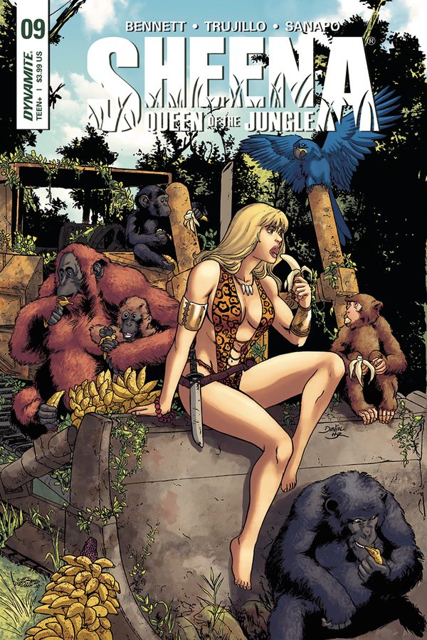 Sheena Queen of the Jungle #9 (Cover C Hdr)