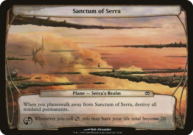 Sanctum of Serra (Planechase) Trading Card