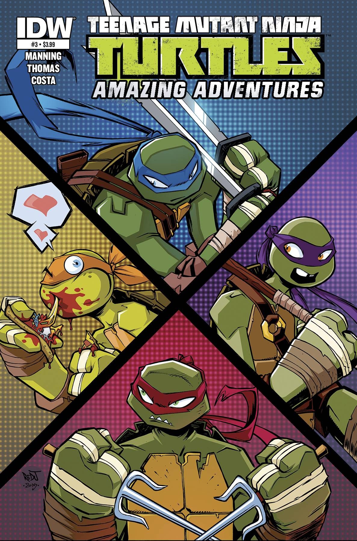 Teenage Mutant Ninja Turtles Amazing Adventures #3 Comic