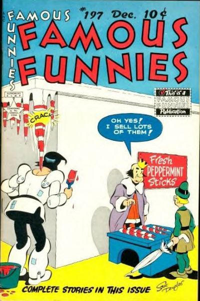 Famous Funnies #197 Comic
