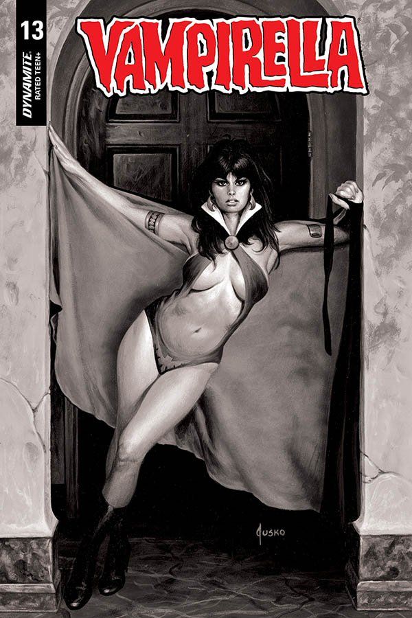 Vampirella #13 (Jusko B&W Edition)